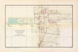 Carte du groupe d'Angkor (Lunet de Lajonquière 1911)