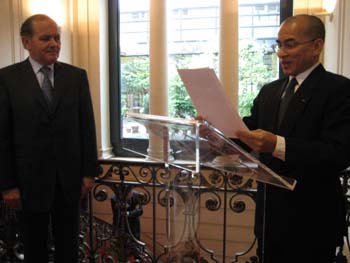 Allocution du roi Norodom Sihamoni