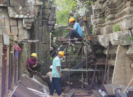 étage III ouest, cliché P. Royère, DSC01138